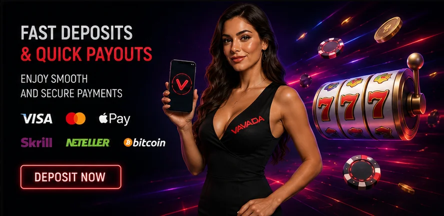 Διεπαφή Vavada casino σε οθόνη desktop και κινητού